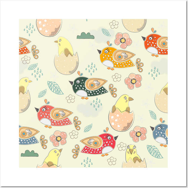 Chicken Wall Art by Kristina Stellar Scandinavian Land